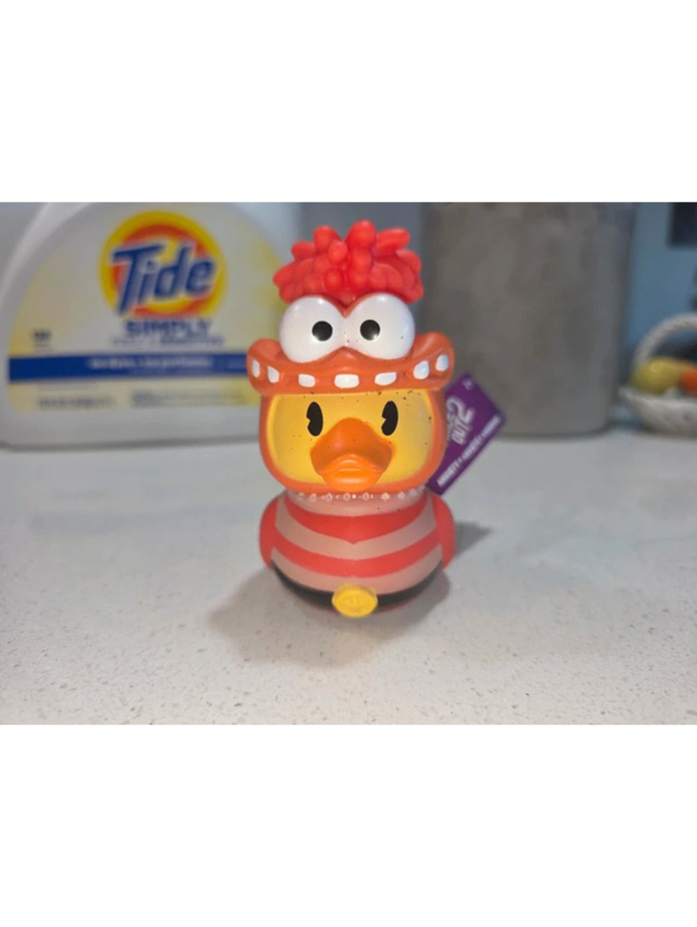 Inside Out 2 Anxiety Rubber Duck Toy